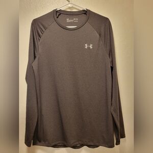 Under Armour Men's Charcoal Long Sleeve Tee